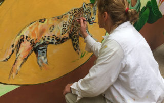 Painting jaguar
